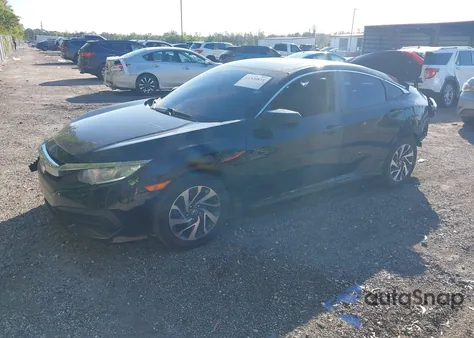 2016 Honda Civic Ex z USA, uszkodzony, nr VIN 19XFC2F75GE044529